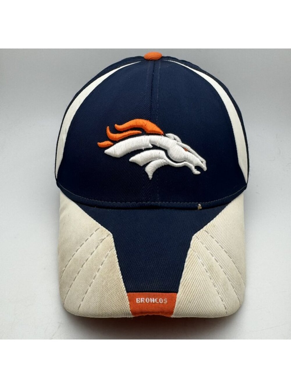 Denver Broncos Reebok NFL Baseball Hat Cap Authentic Sideline Fitted